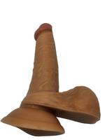 Gerçekçi Testisli Melez Dildo 18 cm - A-PX004MELEZ