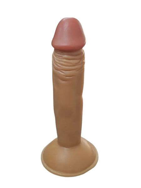 Gerçekçi Testissiz Melez Dildo 18 cm - A-PX013MELEZ