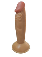 Gerçekçi Testissiz Melez Dildo 18 cm - A-PX013MELEZ