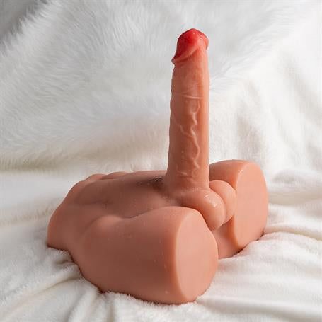 Gerçekçi Yapıda Realistik İleri Geri Hareketli 17,5 cm Penisli Erkek Vücut - Peel - BDM1591