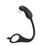 Penis Kılıflı USB Şarjlı Titreşimli Anal Plug - BDM2623