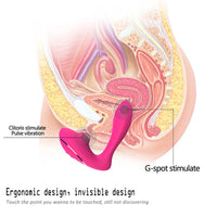 Giyilebilir Emme Vibratör ve G-spot Klitoris Stimülatörü - FA-SV027