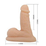 Giyilebilir Realistik 13,5 cm Yapay Penis - Wildon - BDM1455