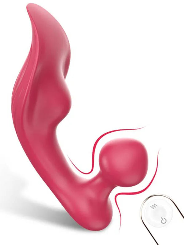 Giyilebilir Şarjlı Anal ve Vajinal Kullanım için Uzaktan Kumandalı Vibratör - S404-2