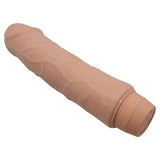 G&uuml;&ccedil;l&uuml; Titreu015fimli 19,5 cm Realistik Vibrat&ouml;r Ger&ccedil;ekci Penis Dildo - CA-BDM1032