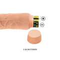 Güçlü Titreşimli 19,5 cm Realistik Vibratör Gerçekci Penis Dildo - BDM1032