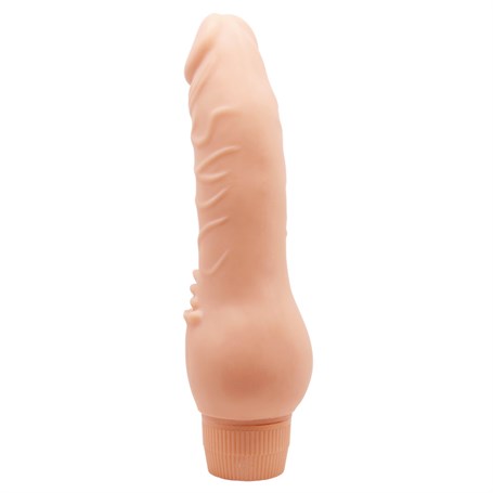 Güçlü Titreşimli 19,5 cm Realistik Vibratör Gerçekci Penis Dildo - BDM101