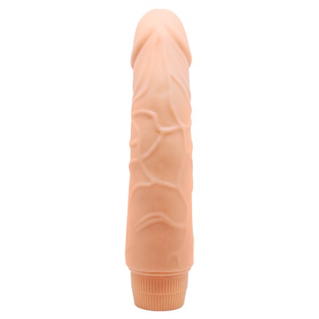 Güçlü Titreşimli 19,5 cm Realistik Vibratör Gerçekci Penis Dildo - BDM1032