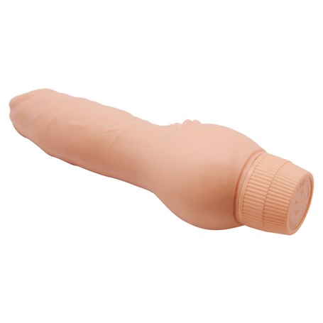 Güçlü Titreşimli 19,5 cm Realistik Vibratör Gerçekci Penis Dildo - BDM101