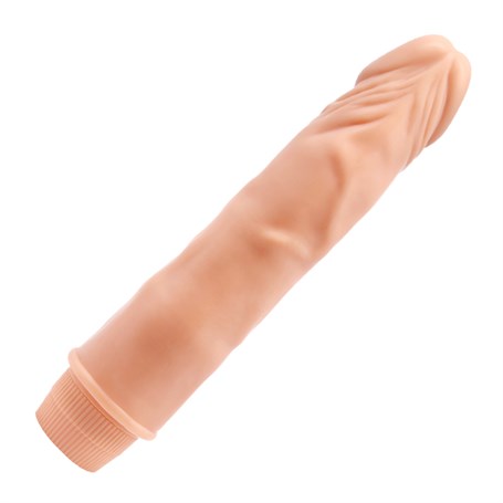 Güçlü Titreşimli 21,5 cm Realistik Vibratör Gerçekci Penis Dildo - BDM1050