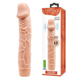 Güçlü Titreşimli 22,5 cm Realistik Vibratör Gerçekci Penis Dildo - CA-BDM1009