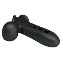 Hava Yastıklı Premium Zenci Rengi Silikon Penis Kılıfı - Crane - BDM1420
