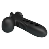 Hava Yastıklı Premium Zenci Rengi Silikon Penis Kılıfı - Crane - BDM1420