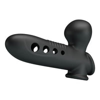 Hava Yastıklı Premium Zenci Rengi Silikon Penis Kılıfı - Crane - BDM1420