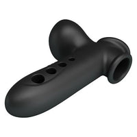 Hava Yastıklı Premium Zenci Rengi Silikon Penis Kılıfı - Crane - BDM1420