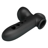 Hava Yastıklı Premium Zenci Rengi Silikon Penis Kılıfı - Crane - BDM1420