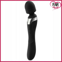 Hot Flamingo Çift Taraflı Çift Titreşimli Lüx Vibratör - FA-SV015