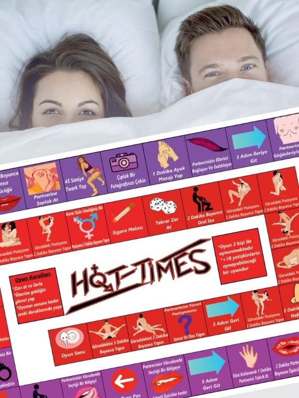 Hot Times Yetişkinlere Özel Cinsel İlişki Yatak Kutu Oyunu - C-0108