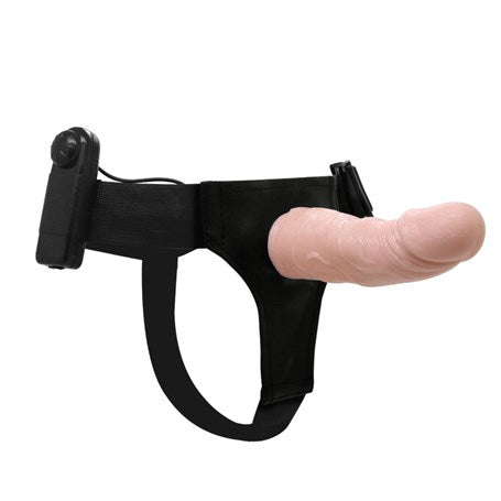 %40 İndirim – 6 cm Dolgulu İçi Boş Titreşimli Belden Bağlamalı Protez Kumandalı Vibratör - CA-B1218