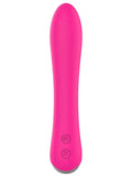 Isıtmalı Güçlü Şarjlı Titreşimli Esnek Silikon Vibratör 17,4 cm - S254