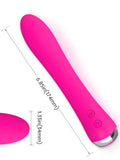 Isıtmalı Güçlü Şarjlı Titreşimli Esnek Silikon Vibratör 17,4 cm - S254