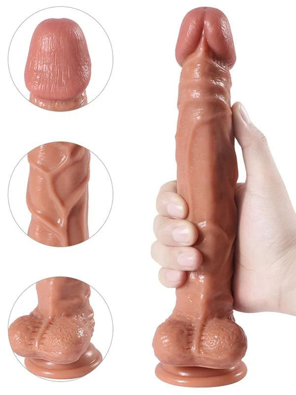 Jihad Knight  Uzaktan Kumandalı Şarjlı Realistik Penis Döner Başlı 25.5 cm - CSQWBE10002