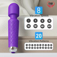 JoyFa 20 Fonksiyonlu Wand Değnek Vibratör - FA-XM307