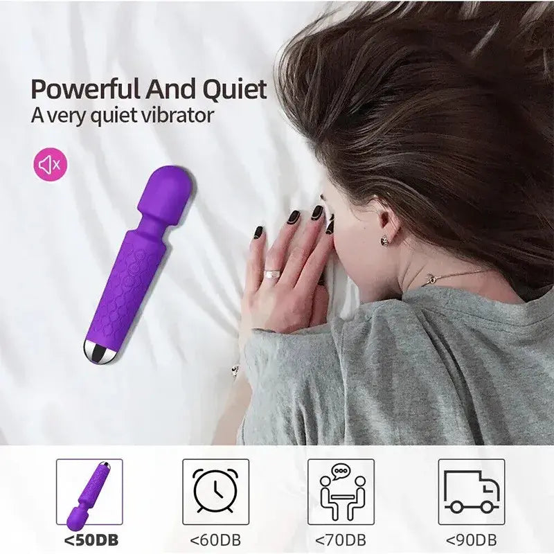 JoyFa 20 Fonksiyonlu Wand Değnek Vibratör - FA-XM307