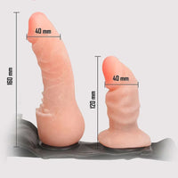 Kadınlar İçin 16 Cm Ultimate Çift Taraflı Yapay Penis - FA-1045