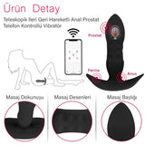 Kalix İleri Geri Hareketli Prostat ve Anal Unisex Vibratör - FA-A01