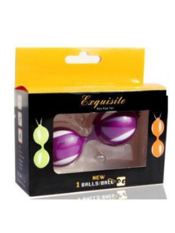 Kegel Egzersiz Topları Mor - C-3098M