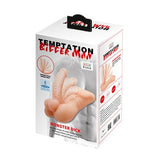 🏷️ [FIRSAT] %10 İndirim – Kendinden Kayganlaştırıcılı Realistik Yarım Erkek Vücutlu Penis 19 cm - CA-BDM8107