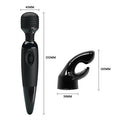 Klitoral Uyarıcılı G-Spot Anal Vajinal Vibratör - BDM5511