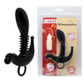 Klitoral Uyarıcılı Prostat Stimülatör Anal Plug - B1100