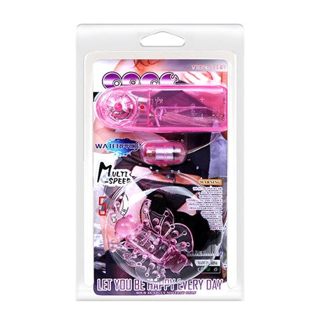 Klitoris Uyarıcı Klitoral Vajinal Vibratör Strap-On - B1095
