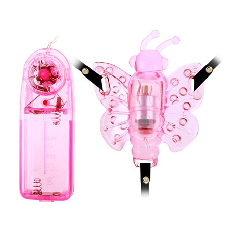Klitoris Uyarıcı Klitoral Vajinal Vibratör Strap-On - B1095