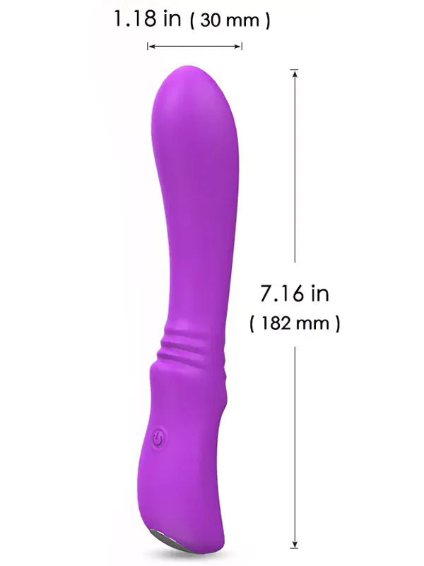 Knight Esnek Ultra Güçlü Şarjlı Vibratör 18,2 cm - S035
