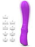 Knight Esnek Ultra Güçlü Şarjlı Vibratör 18,2 cm - S035