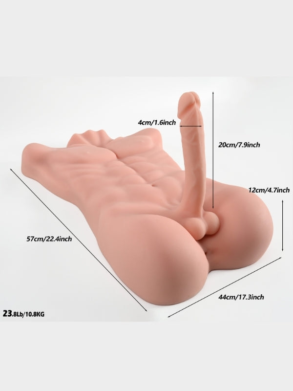 L-Join Gerçekçi 11.3 Kg Yarım Vücut Erkek Penis Mastürbatör - C-LJ2007