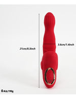 L-Join Kırmızı Teklojik Modern Vibratör - C-LJ8035