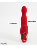 L-Join Kırmızı Teklojik Modern Vibratör - C-LJ8035