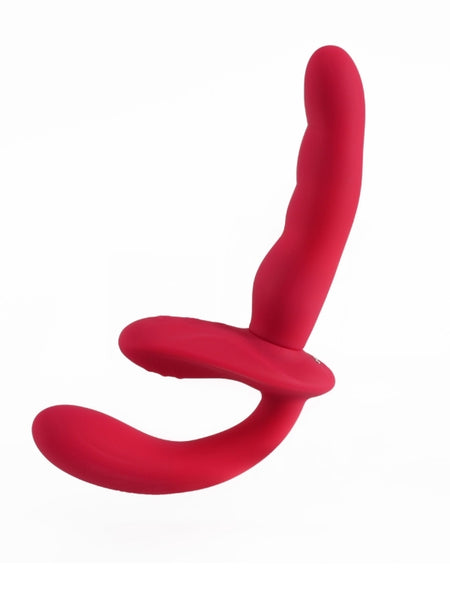 L-Join Strapless Vibratör – 10 Farklı Titreşim Modu, Uzaktan Kumandalı, Şarjlı G Nokta Uyarıcılı Tasarım - C-LJ8037
