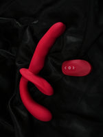 L-Join Strapless Vibratör – 10 Farklı Titreşim Modu, Uzaktan Kumandalı, Şarjlı G Nokta Uyarıcılı Tasarım - C-LJ8037