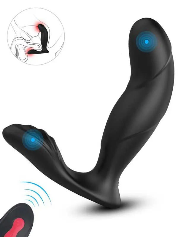 Laken G-spot Anal Klitoris ve Vajinal Şarjlı Uzaktan Kumandalı Giyilebilir Vibratör - S277-2