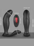 Laken G-spot Anal Klitoris ve Vajinal Şarjlı Uzaktan Kumandalı Giyilebilir Vibratör - S277-2