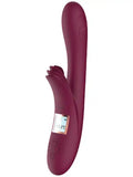 LCD Ekranlı Rotating Isıtmalı Şarjlı 10 Titreşim Modlu Lüks Vibratör 22,8 cm - LLB1913