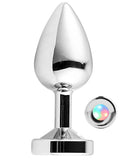 %15 İndirim – NOXXX Led Işıklı Çelik Anal Plug Orta Boy - CA-401017