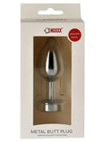 %15 İndirim – NOXXX Led Işıklı Çelik Anal Plug Orta Boy - CA-401017