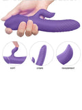 Lighter Isıtmalı İleri Geri Hareketli Şarjlı G-Spot Vibratör 21,4 cm - S142-2