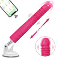 Love Angels Telefon Kontrolü Vantuzlu Hareketli Vibratör - FA-SV039A